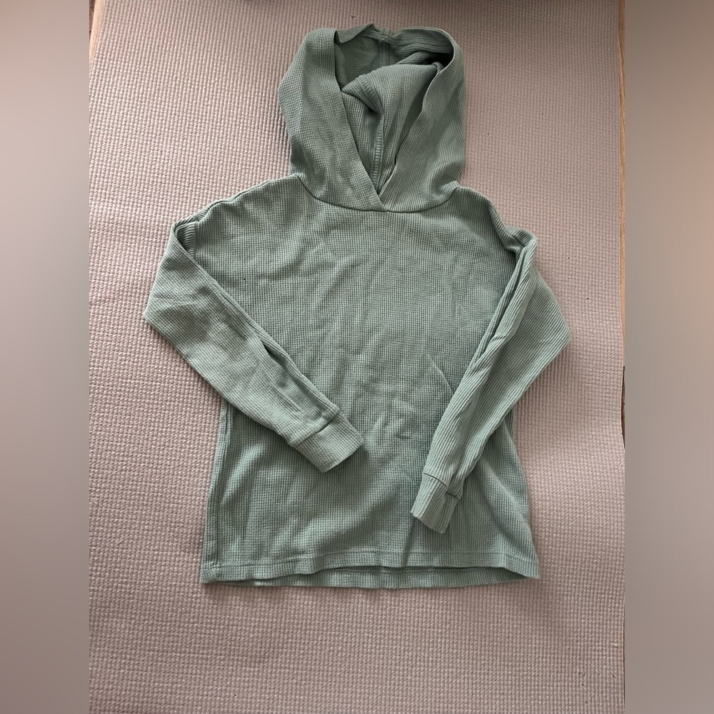 Garanimals Sage Green Waffle Knit Hoodie